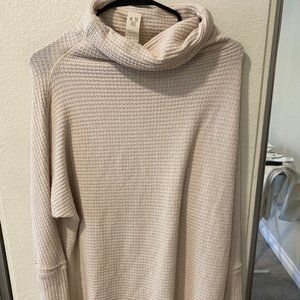 We The Free Sweater Waffle Knit